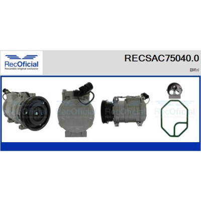 Compressor, ar condicionado RECSAC750400 RECOFICIAL