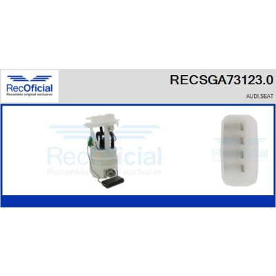 Unidade de alimentação de combustível RECSGA731230 RECOFICIAL