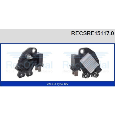 Regulador do alternador RECSRE151170 RECOFICIAL