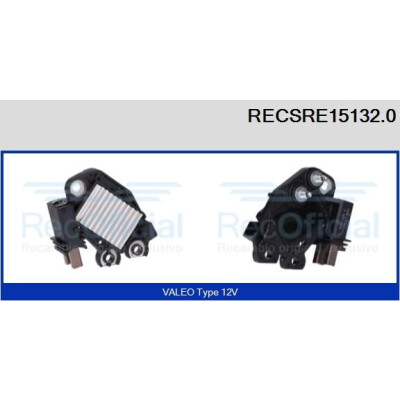 Regulador do alternador RECSRE151320 RECOFICIAL