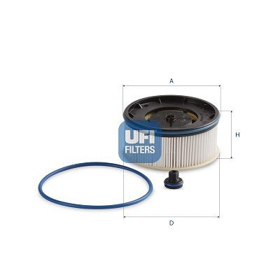 Filtro de combustível 2614000 UFI