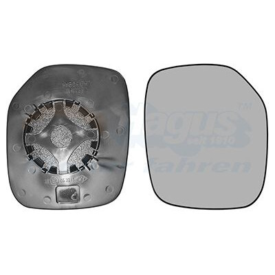 Vidro de espelho, espelho retrovisor exterior 0903832 VANWEZEL