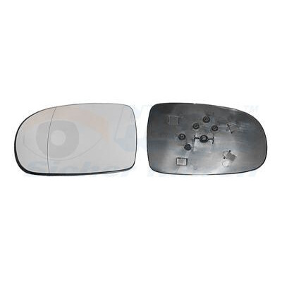Vidro de espelho, espelho retrovisor exterior 3777831 VANWEZEL