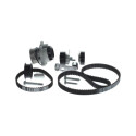 Bomba de água + kit de correia dentada 1987945342 BOSCH