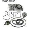 Bomba de água + kit de correia dentada VKMC01280 SKF