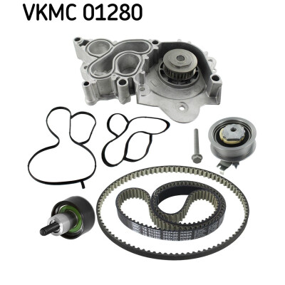 Bomba de água + kit de correia dentada VKMC01280 SKF