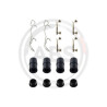 Kit de acessórios, pastilhas de travão 0145Q A.B.S.