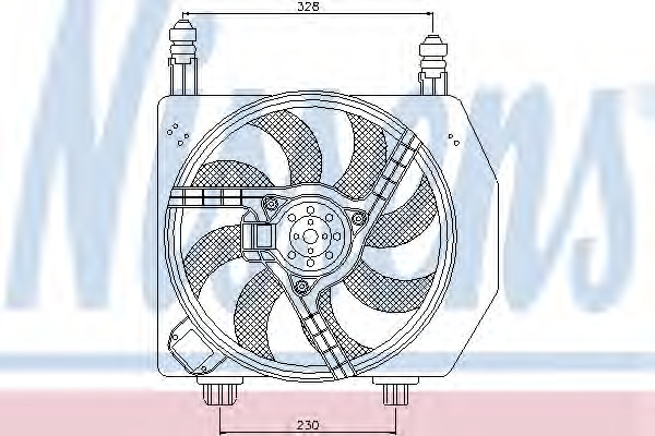 Ventilador, refrigeração do motor