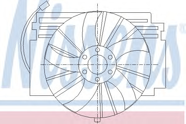Ventilador, condensador do ar condicionado