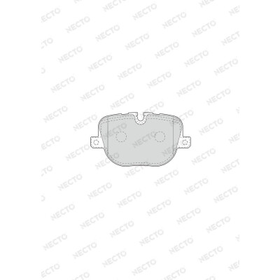 Jogo de pastilhas para travão de disco FD7525A NECTO