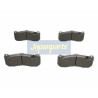 Jogo de pastilhas para travão de disco PA0102AF JAPANPARTS