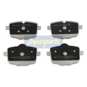 Jogo de pastilhas para travão de disco PP0113AF JAPANPARTS