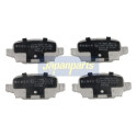 Jogo de pastilhas para travão de disco PP0402AF JAPANPARTS