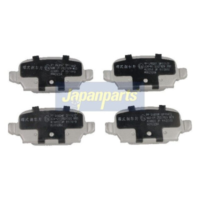 Jogo de pastilhas para travão de disco PP0402AF JAPANPARTS