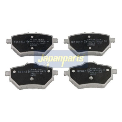 Jogo de pastilhas para travão de disco PP0614AF JAPANPARTS
