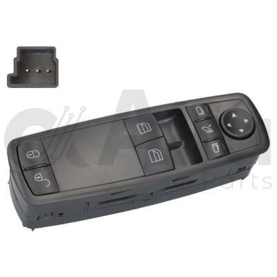 Interruptor, elevadores dos vidros AF00553 Alfa e-Parts