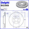 Disco de travão BG3909 DELPHI