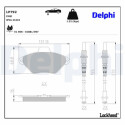 Jogo de pastilhas para travão de disco LP792 DELPHI