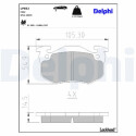 Jogo de pastilhas para travão de disco LP852 DELPHI