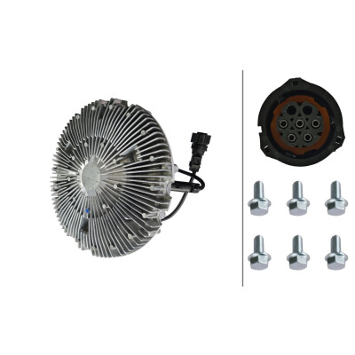 Embraiagem, ventilador do radiador 8MV366440141 HELLA