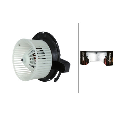 Ventilador do habitáculo 8EW366400151 HELLA