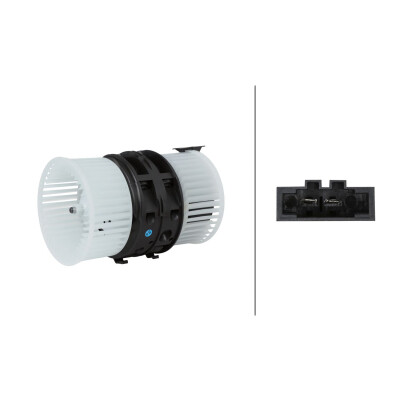 Ventilador do habitáculo 8EW366402181 HELLA