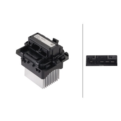 Regulador, ventilador do habitáculo 5HL366410501 HELLA