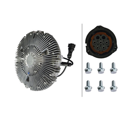 Embraiagem, ventilador do radiador 8MV366440071 HELLA